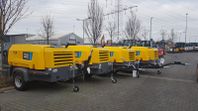 Atlas Copco Dieseldrivna  Mobila luftkompressorer