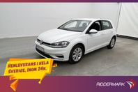 Volkswagen Golf TDI 116hk Sensorer Värmare CarPlay MOMS