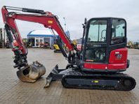 Begagnad Yanmar SV60 / 6ton minigrävmaskin