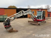 Grävmaskin Takeuchi TB370 med tiltotator & pl