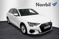 Audi A3 Sportback 35 TFSI 150HK S-tronic, Carplay, Sportstol