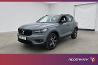 Volvo XC40 T4 190hk R-Design VOC Panorama Kamera Navi Skinn