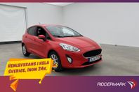 Ford Fiesta 1.0 100hk Trend Sensorer Rattvärme Adaptiv-Fart