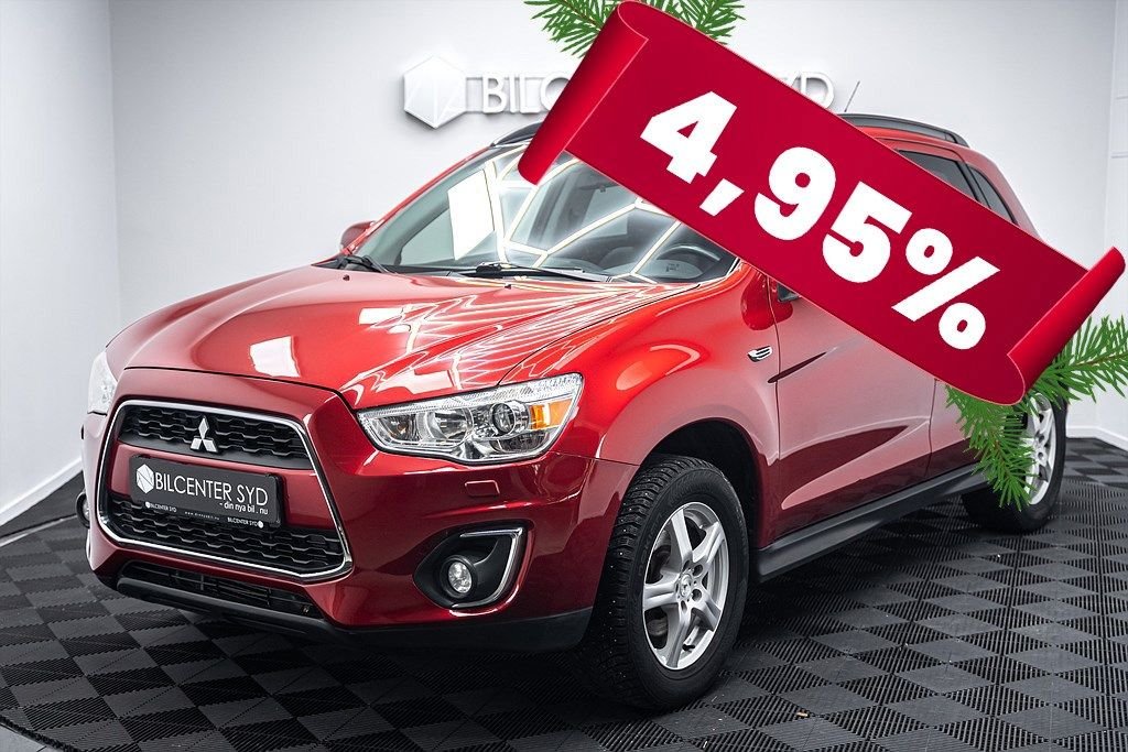 Mitsubishi ASX 1.8 Di-D AWD Manuell, 6-trinn, 116hk, 2013