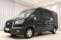 Ford Transit 350 170HK Automat Dubbelhytt Drag Värmare Moms