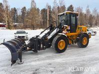 Hjullastare JCB 411HT med redskap