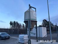 Glasfibersilo Grus / Sand