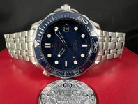 Omega Seamaster Diver 41mm Co-Axial Blå Fullset 2015