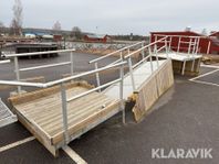 Rullstolsramp FEAL 3st delar