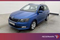 Skoda Fabia Kombi 1.2 TSI 90hk Komfort Sensorer Farthållare