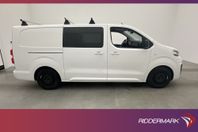 Peugeot e-Expert CrewVan L3 75kWh 2xDörr 5-Sits Moms 1-Ägare