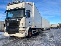 Ny besiktat fjärrbilsekipage Scania R500. Närko 4 axlat släp