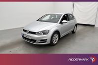 Volkswagen Golf 1.2 TSI 105hk Style P-Värmare Sensorer