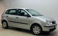 Volkswagen Polo 5-dörrar 1.4 Ny-bes, Ny-serv LÅGMIL