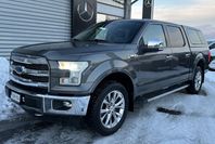 Ford F-150 SuperCrew 5.0 V8 Lariat mkt fin 4x4 Leer kåpa