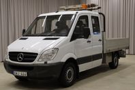 Mercedes-Benz Sprinter 316 Automat Dubbelhytt Flak Kranbil