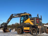 Grävmaskin Volvo EWR170E med grävsystem