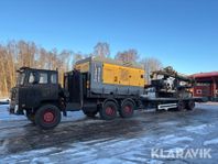 Borrekipage Atlas Copco XRYS 577 med lastbil