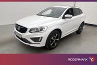 Volvo XC60 D4 AWD R-Design VOC D-Värm Pano Sensorer GPS BLIS