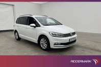 Volkswagen Touran TSI 150hk Pluspaket 7-Sits P-Värmare Drag