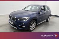 BMW X1 sDrive18d 150hk xLine Skinn Sensorer Drag