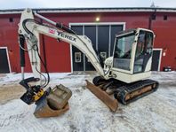 Terex HR20 Rototilt, 3 skopor, Bra skick