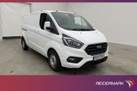 Ford Transit Custom L2 170hk Värm Drag V-Inr B-kamera 2xDörr