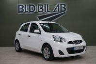 Nissan Micra 1.2 CVT AUTOMAT LÅGAMIL AUX ISOFIX  Euro 5