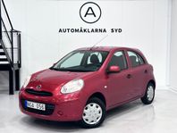 Nissan Micra 1.2 Euro 5 Låga mil, Välvårdad