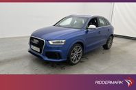 Audi Q3 RS Quattro 310hk M&K-Värmare Navi Sensorer Halvskinn