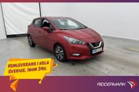 Nissan Micra 90hk Acenta Farthållare Bluetooth Låg-Skatt
