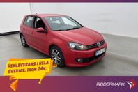 Volkswagen Golf 1.6 TDI 105hk Farthållare Värmare