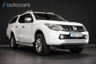 Mitsubishi L200 Dubbelhytt 2.4 181hk 4WD|Moms|Värmare|Kåpa