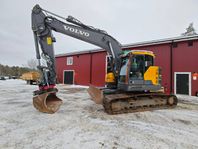 Volvo ECR235EL, Full utrustad, 7 redskap, Sv-såld 695.000kr