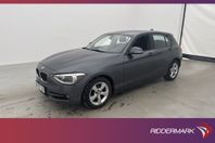 BMW 116 d 116hk Sport line Sensorer En-Brukare 0,43L/mil