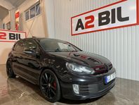 Volkswagen Golf 5-dörrars GTI Taklucka-Minnes-Skinn-DSG