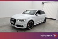 Audi A3 Sportback TDI 150hk S-Line P-Sensorer Farthållare