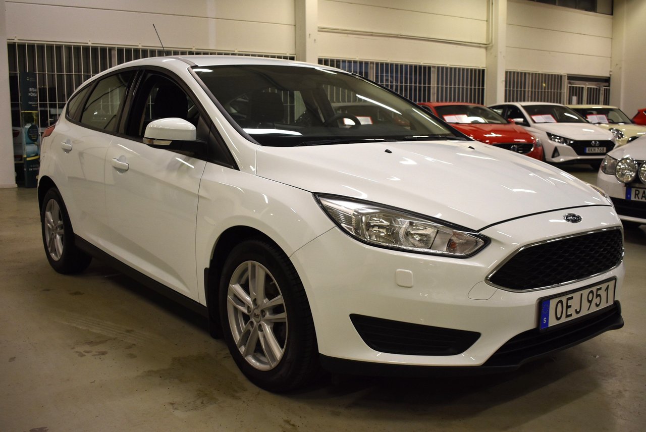 Ford Focus 1.0 EcoBoost Manuell, 5-trinn, 100ps, 2017