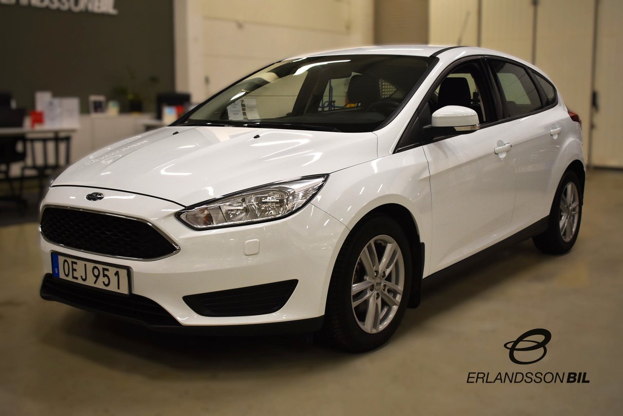 Ford Focus 1.0 EcoBoost Manuell, 5-trinn, 100ps, 2017