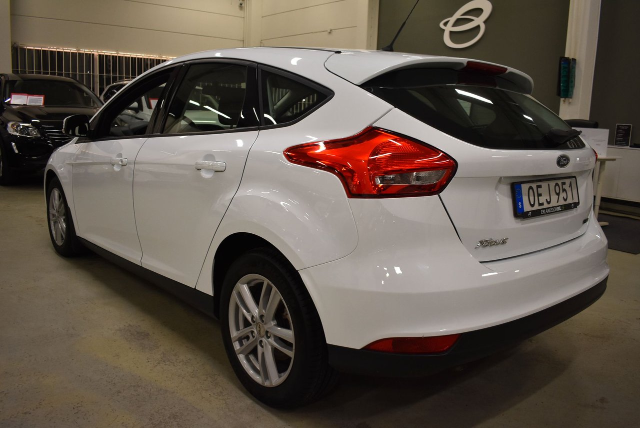 Ford Focus 1.0 EcoBoost Manuell, 5-trinn, 100ps, 2017