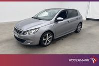 Peugeot 308 1.2 130hk Active Pano Kamera Navi Farthållare