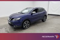 Nissan Qashqai 1.2 115hk Tekna Pano 360° Navi Halvskinn