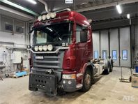 Scania R480 Lastväxlare med plogfästen