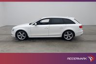 Audi A4 Avant 2.0 TDI 190hk Quattro S-Line D-Värmare Navi