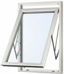 Fönster trä/trä vrid 3-glas 7X9 vit