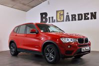 BMW X3 xDrive20d Steptronic 190Hk Nybesiktigad S+V-Däck