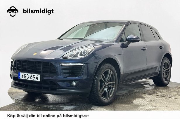 Porsche Macan PDK PDLS Power Steering+ Lane Assist LED 252hk säljes i ...
