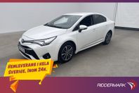 Toyota Avensis Sedan 1.8 147hk Active Plus Kamera Navi Skinn