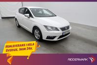 Seat Leon 1.0 TSI Ecomotive 115hk Style Sensorer CarPlay