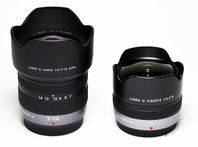 Panasonic AF 7-14/4,0 G + Panasonic AF 8/3,5 G Lumix Fisheye